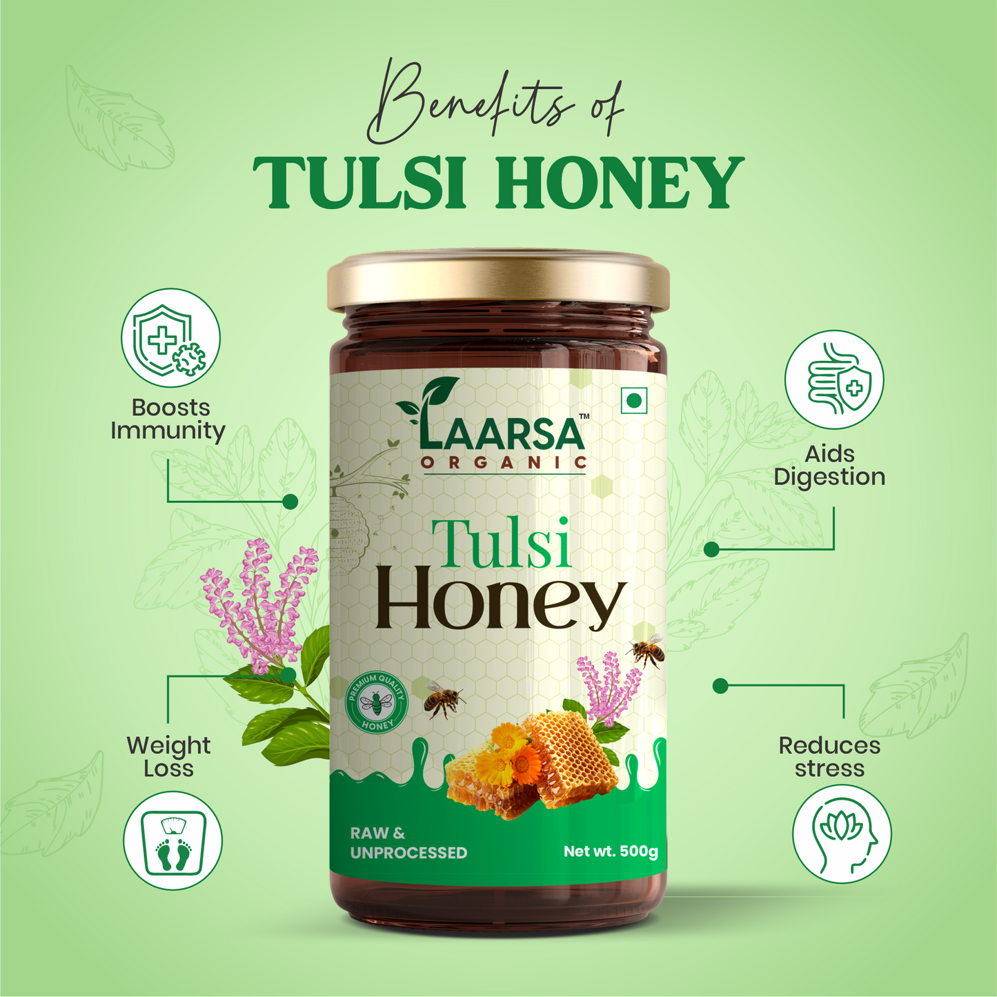 Tulsi Honey