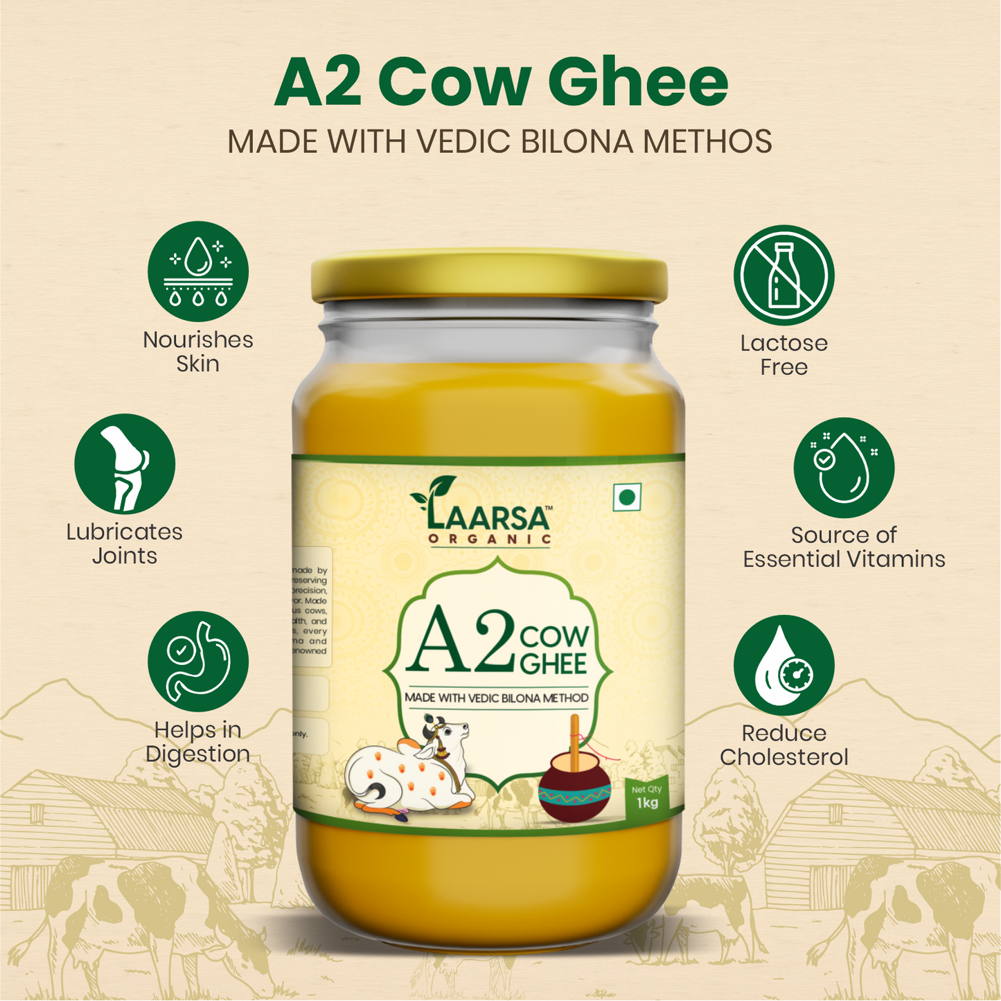 A2 Gir Cow Ghee