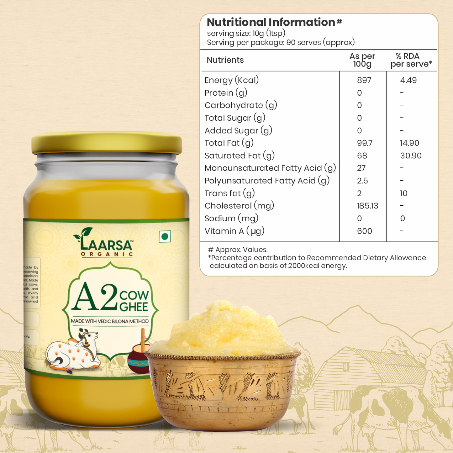 A2 Gir Cow Ghee