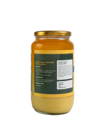 Pure A2 Gir Cow Ghee | Traditional Bilona Method | Desi Cow Cultured Ghee